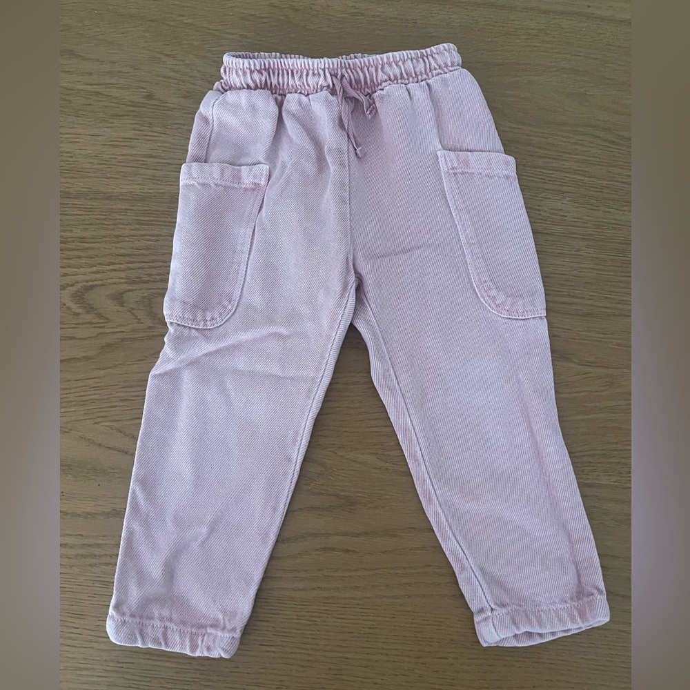 Zara Soft Pink Kids Pants